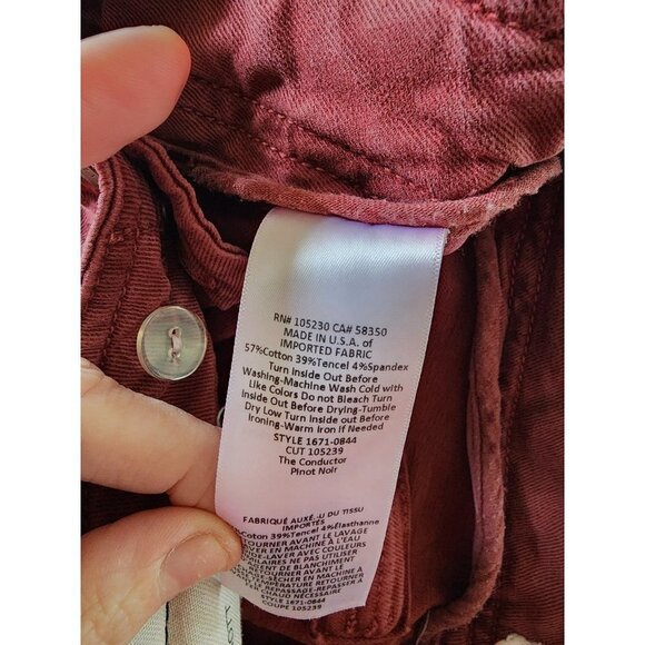 Current/Elliott the Conductor Ankle Jean Retail $238 - Picture 7 of 7